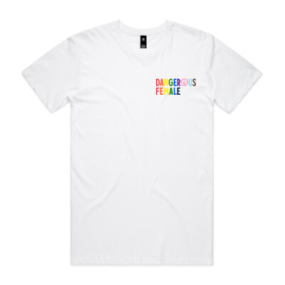 Dangerous Pride Tee Unisex Pocket Logo Thumbnail
