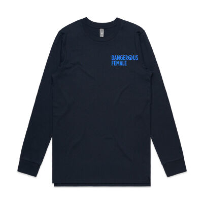 Brammall Blue Long Sleeve Tee Thumbnail