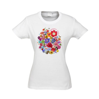 Australian Artist Collective - Bright Curve Tee Thumbnail