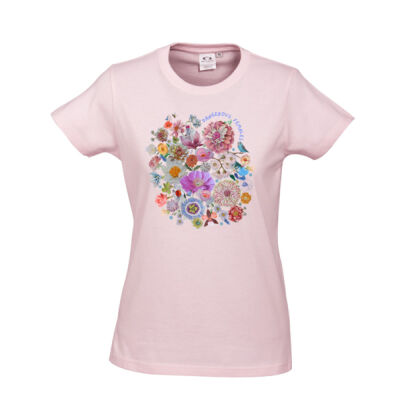 Australian Artist Collective - Pastel Curve Tee Thumbnail