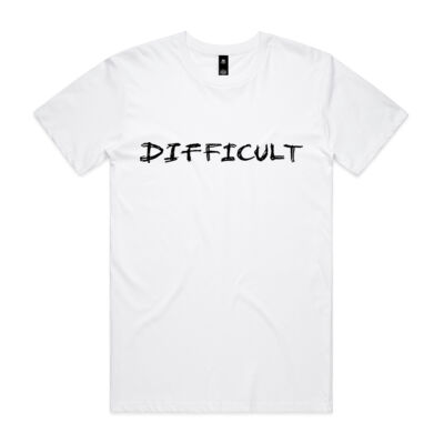 DIFFICULT by Grace Tame Unisex Tee Thumbnail