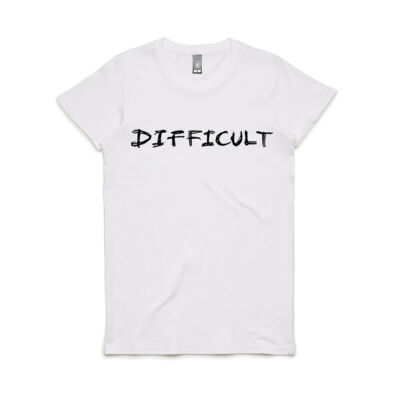 DIFFICULT by Grace Tame Tee Thumbnail