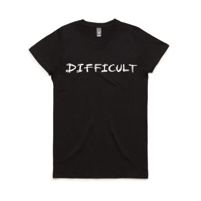 DIFFICULT by Grace Tame Tee Thumbnail