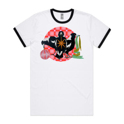 Christmas Unisex Ringer Tee Thumbnail